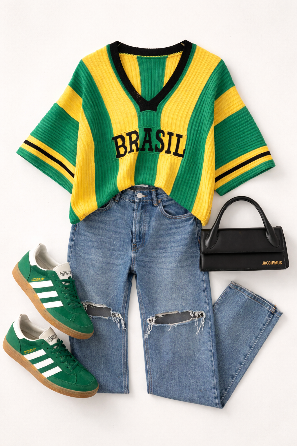 Blusa Brazil Tricot | Tamanho Único
