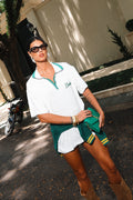 Blusa Brazilian | Paetês Azul e Verde