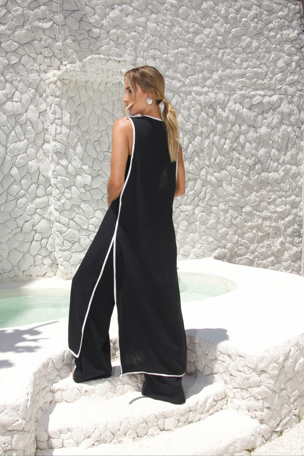 Conjunto Cardigan e Calça