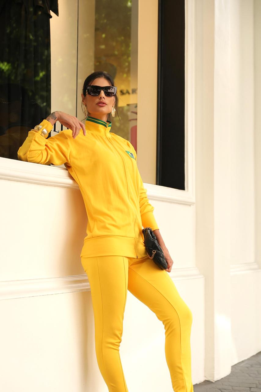 Conjunto Jaqueta Brasil