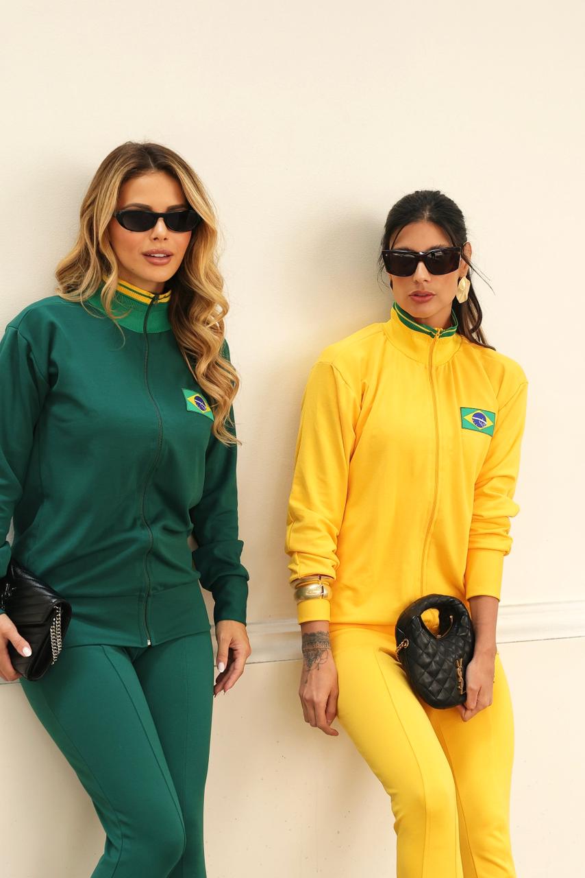 Conjunto Jaqueta Brasil