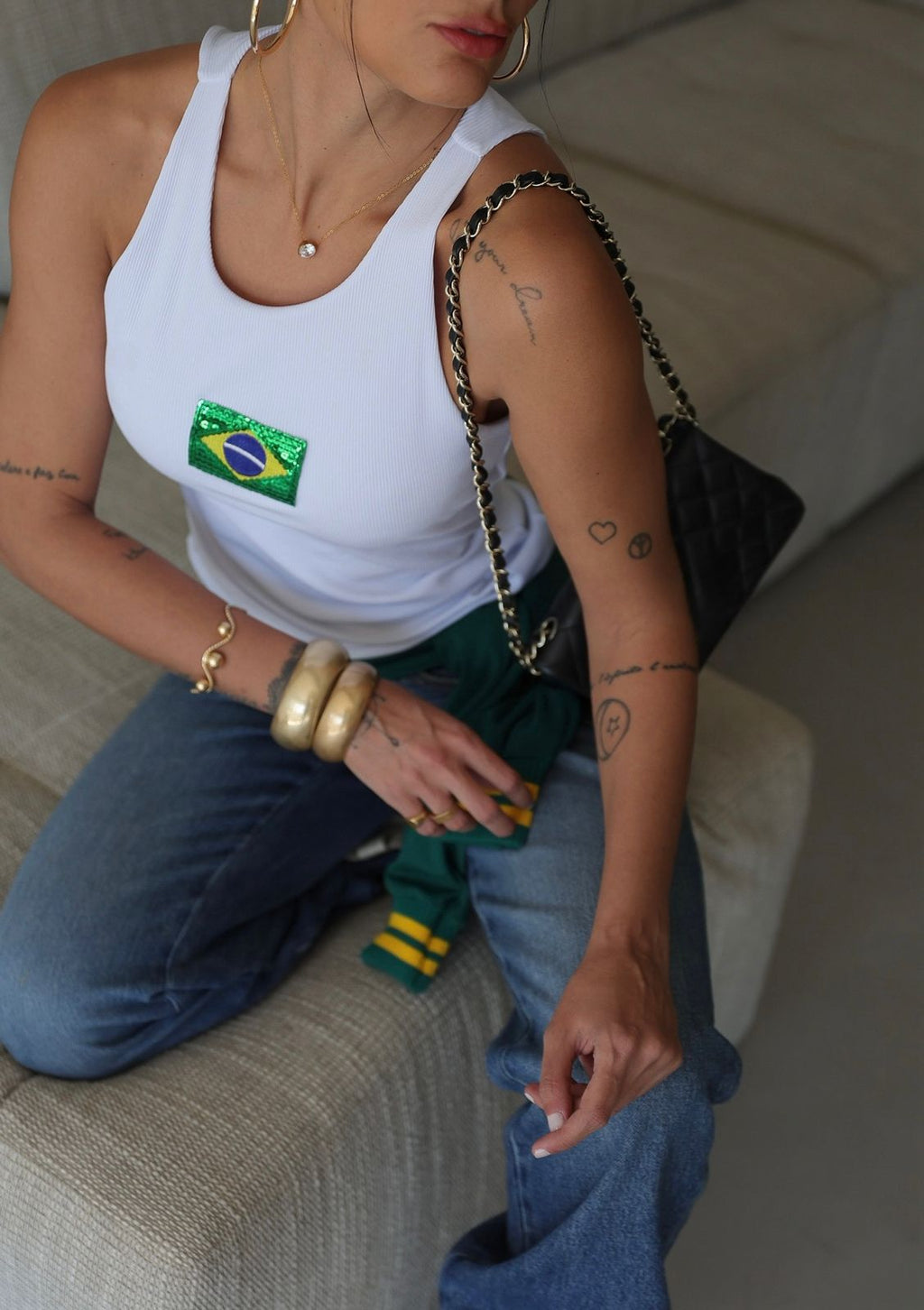 REGATA RIBANA BRASIL | BRANCA