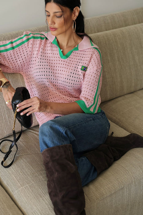 Blusa Brazil Tricot | ROSA
