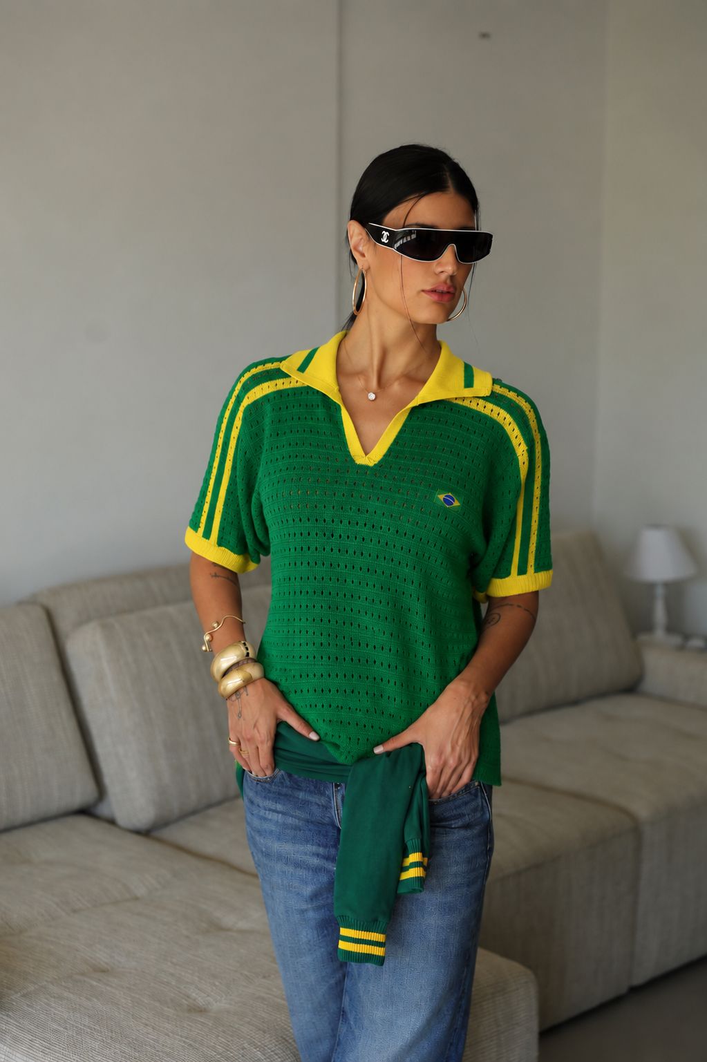Blusa Brazil Tricot | VERDE