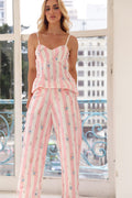 Conjunto Listrado Floral