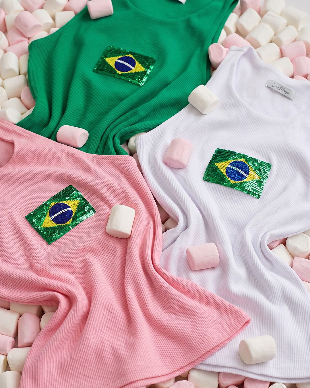 REGATA RIBANA BRASIL | BRANCA